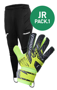 Pantalón Chupin Junior + Guantes Storm Gold Jr
